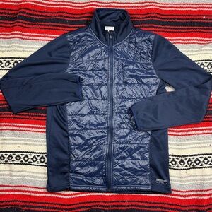 Running Room Quilted Blue Performance Jacket | Small